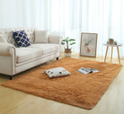Silky Fluffy Carpet Modern Home Decor Long Plush Shaggy Rug.