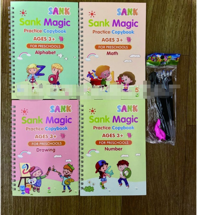 Full English version of calligraphy stickers.