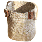 Hand woven basket flower basket basket rattan.