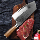 Stainless steel kitchen knife for kitchen.