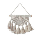 Hand-woven tapestry wall decoration decoration.