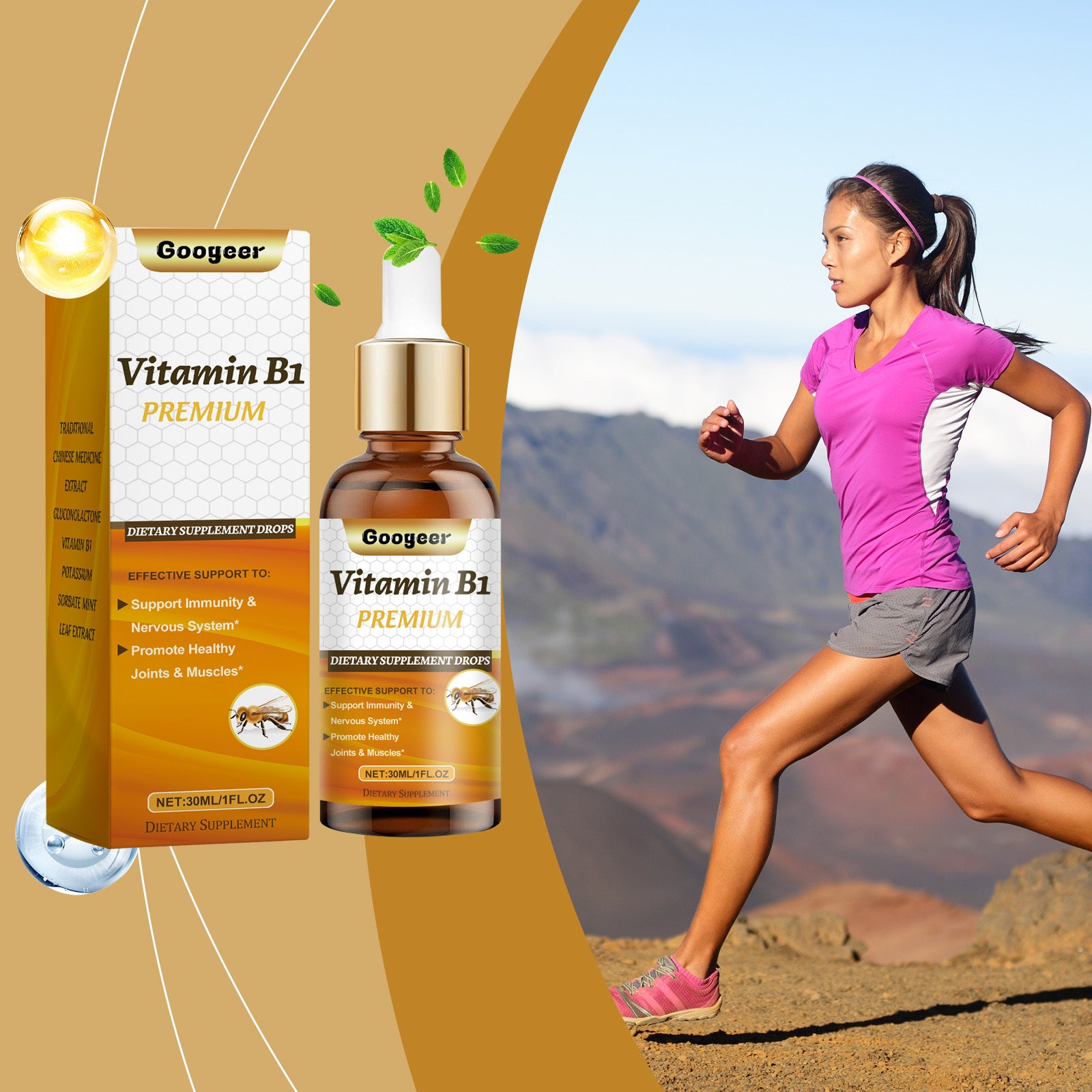 Dietary Supplements, Drops, Vitamins, Dietary Supplement, Boosts Vitality, Boosts Energy, Boosts Immunity, Keeps Joints And Muscles Healthy.
