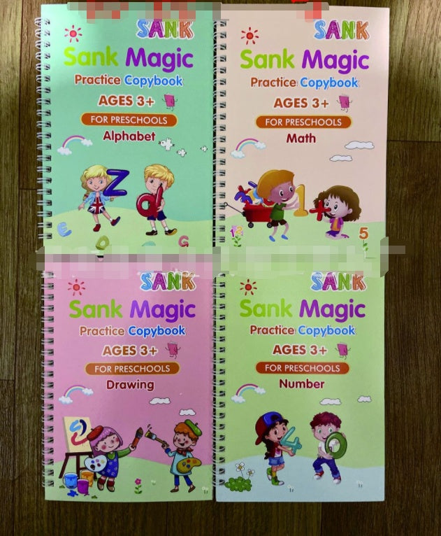 Full English version of calligraphy stickers.