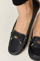 Forever Link Slip On Bow Flats Loafers.