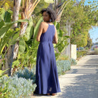 CALLIE MAXI DRESS - BLACK - Life's Fun Treasures