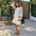 PARADISO MINI DRESS - NATURAL - Life's Fun Treasures