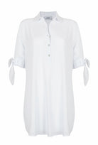SHERV MINI DRESS - WHITE - Life's Fun Treasures
