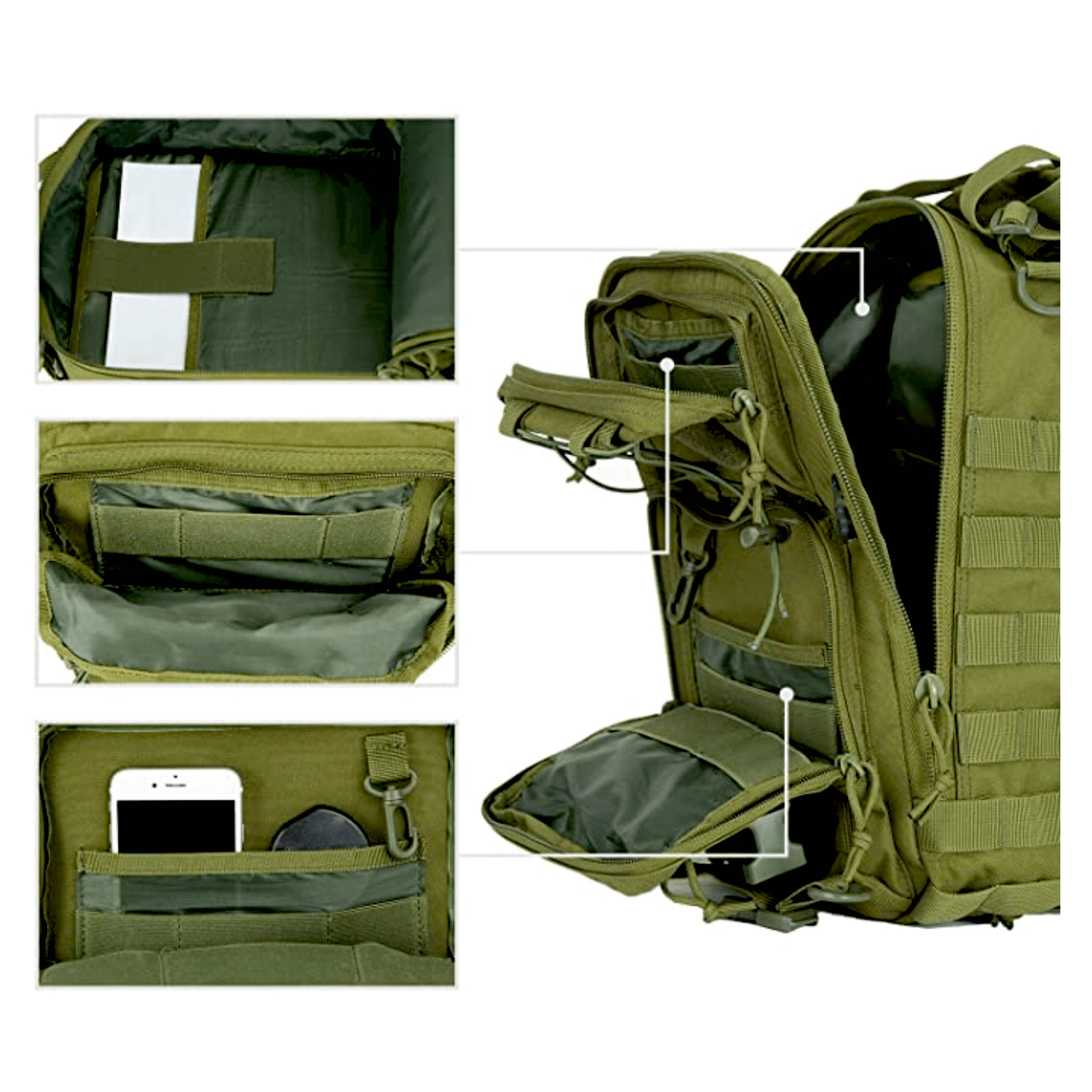 Tactical Medium Sling Range Bag - Life's Fun Treasures