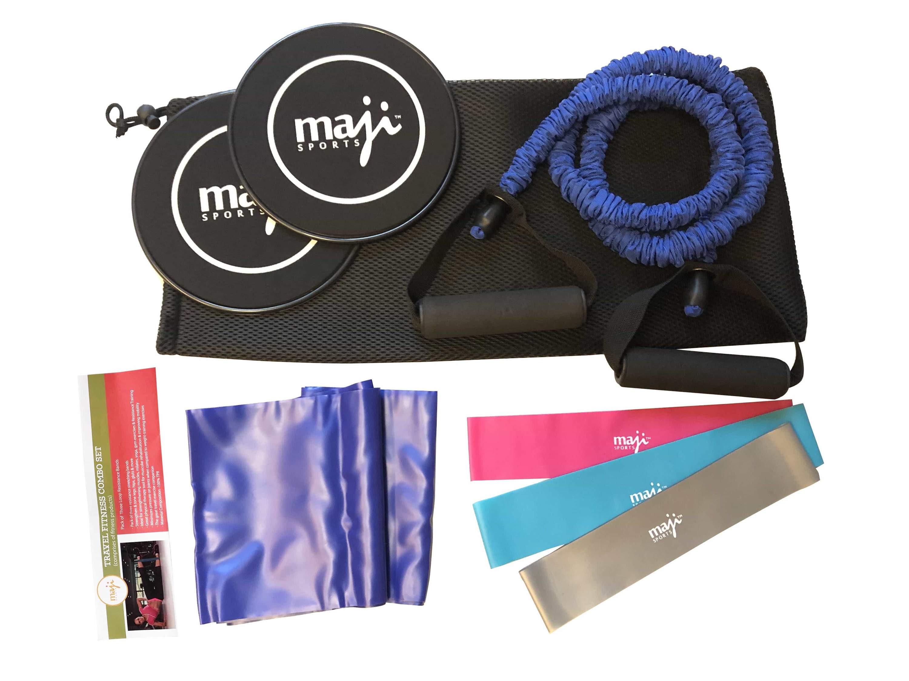 Resistance and Core Fitness Training Bundle.