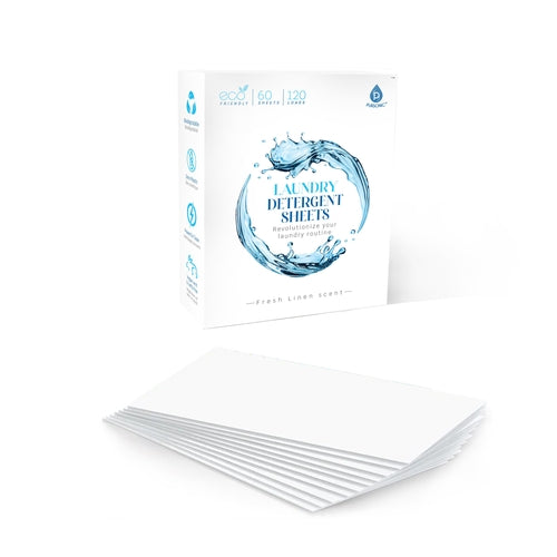 Natural Laundry Detergent Sheets ,Eco Friendly– Fresh Linen Scent - Life's Fun Treasures