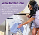 Wool Dryer Balls Bundle - Reusable Laundry Balls Made from Pure New - Life's Fun Treasures