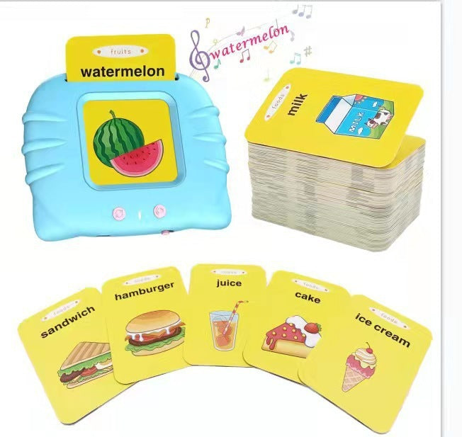 Children's Enlightening Early Education Smart Pure English Card.