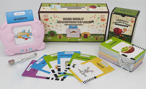 Children's Enlightening Early Education Smart Pure English Card.