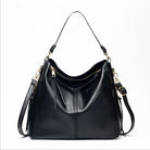 Large vegan leather hobo handbag for women with detachable long strap - Life's Fun Treasures