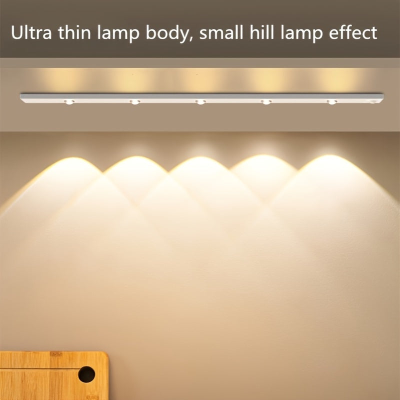 Smart MotionSensing LED Light USB Rechargeable Dimmable Wireless - Life's Fun Treasures