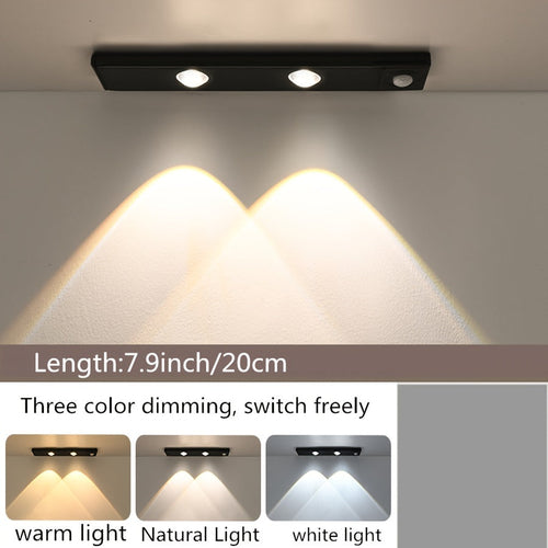 Smart MotionSensing LED Light USB Rechargeable Dimmable Wireless - Life's Fun Treasures