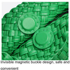 PU Leather Hand-woven Handbag 2 in 1 Single-shoulder Messenger - Life's Fun Treasures