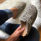 Flat Heel Round Toe Canvas Loafer Women's Vintage Clogs - Life's Fun Treasures