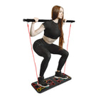 9 in 1 Push Up Rack Board System Fitness Workout Train Gym Exercise.