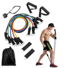 11 Pieces Resistance Bands Set Exercise Bands - Life's Fun Treasures