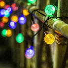 Solar 100LED Crystal Globe Lights Fairy String Light for Christmas - Life's Fun Treasures