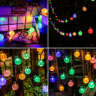 Solar 100LED Crystal Globe Lights Fairy String Light for Christmas - Life's Fun Treasures