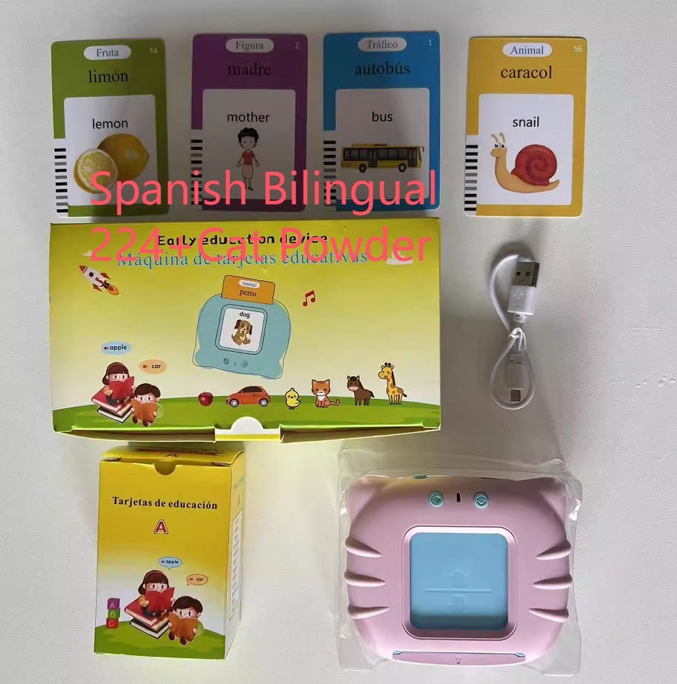Children's Enlightening Early Education Smart Pure English Card.