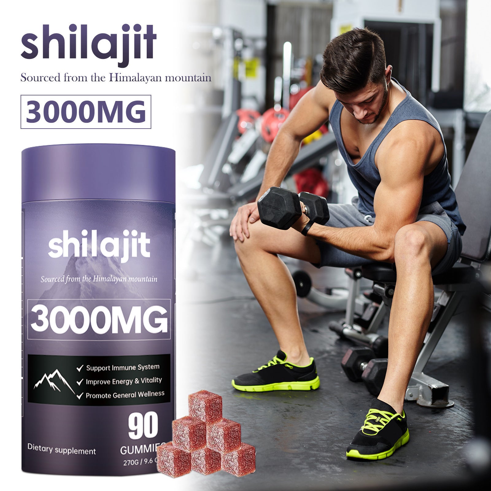 Soft Candy Improves Resistance And Supplements Energy.