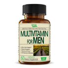 Multivitamin For Men - Complete Mens Multivitamins & Multiminerals With Vitamin A, C, D, E, B12, Zinc & More Essential Vitamins For Men - Mens Vitamins For Energy, Focus, And Mens Health. 60 Capsules.