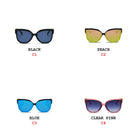 LENOIR | Women Oversized Mirrored Cat Eye Sunglasses - Life's Fun Treasures