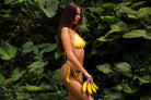 Carnauba Bikini Bottom - Yellow - Life's Fun Treasures