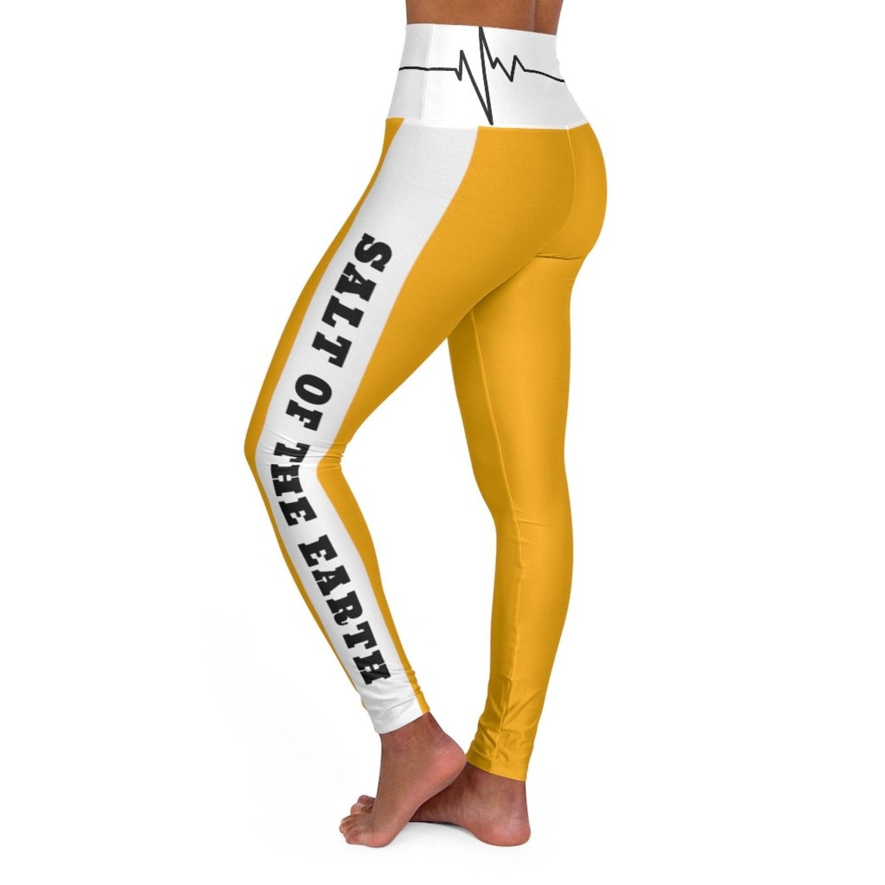 Womens High-waist Fitness Legging Yoga Pants - Salt of the Earth - Life's Fun Treasures