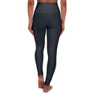 Womens High Waist Fitness Leggings / Yoga Pants - Dark Blue - Life's Fun Treasures