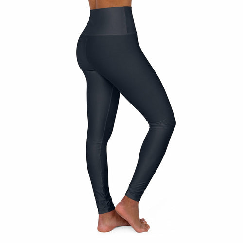 Womens High Waist Fitness Leggings / Yoga Pants - Dark Blue - Life's Fun Treasures