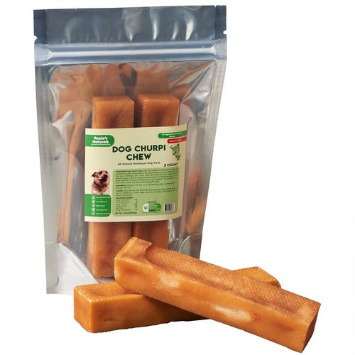 Yak Cheese Churpi Dog Chews-2 Count-5.5 oz - Life's Fun Treasures