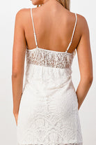 Elegant Black Lace Maxi Dress with Side Slit - Life's Fun Treasures
