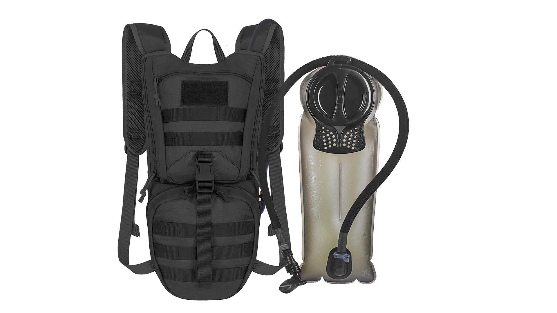 Tactical Hydration Backpack with 2.5L Bladder and Thermal Insulation - Life's Fun Treasures