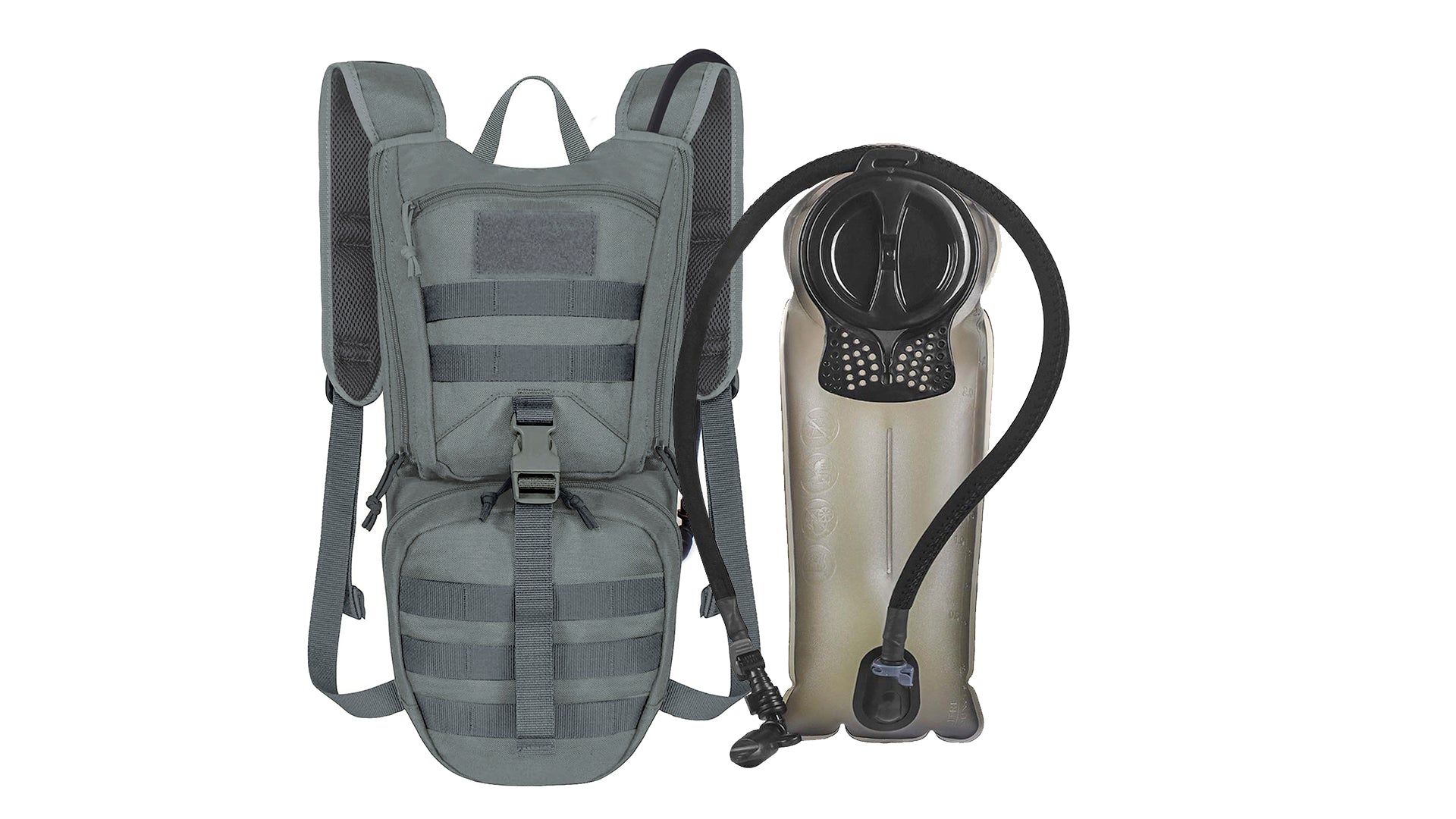 Tactical Hydration Backpack with 2.5L Bladder and Thermal Insulation - Life's Fun Treasures