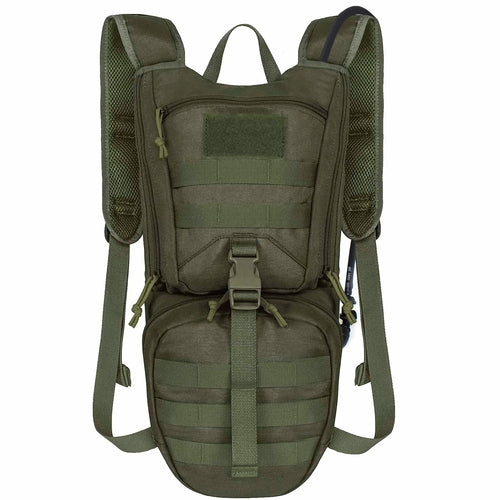 Tactical Hydration Backpack with 2.5L Bladder and Thermal Insulation - Life's Fun Treasures