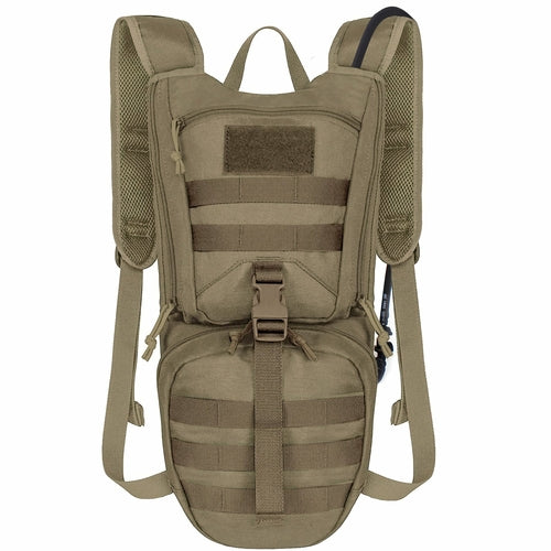 Tactical Hydration Backpack with 2.5L Bladder and Thermal Insulation - Life's Fun Treasures