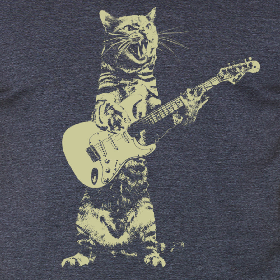 Cat Playing Guitar - Life's Fun Treasures