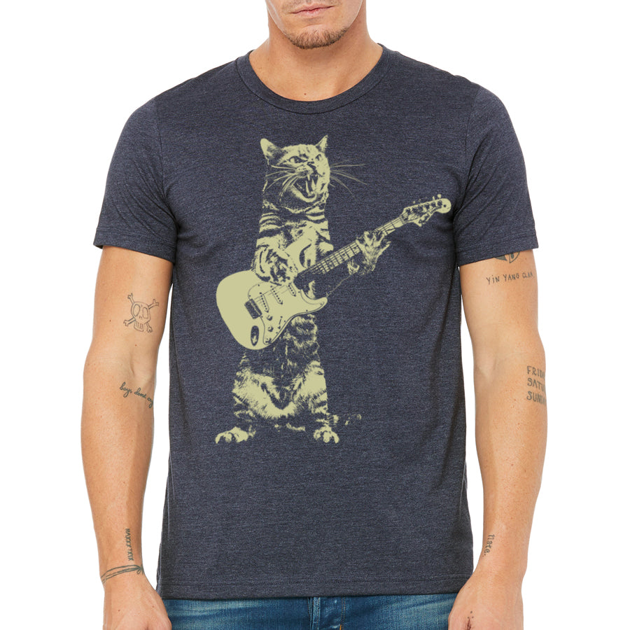 Cat Playing Guitar - Life's Fun Treasures