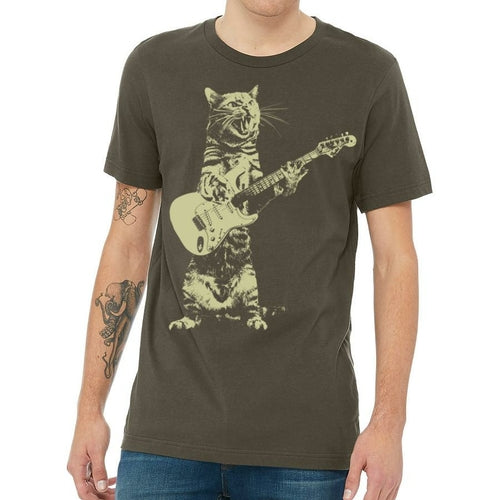 Cat Playing Guitar - Life's Fun Treasures