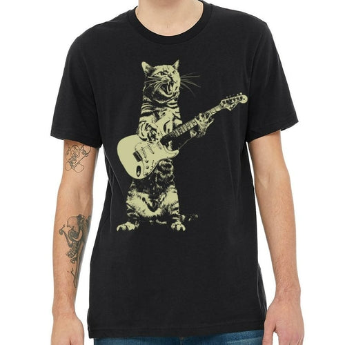 Cat Playing Guitar - Life's Fun Treasures
