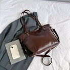 PU Leather Tote Bag - Life's Fun Treasures