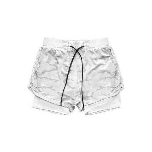 2020 Men's Running Shorts 2 In 1 Double Jogging Gyms Fitness Training - Life's Fun Treasures