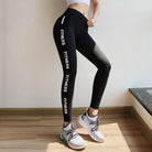 EP Pink Hip Up Fitness Pants Women 4 Way Stretchy Sport Tights legging.