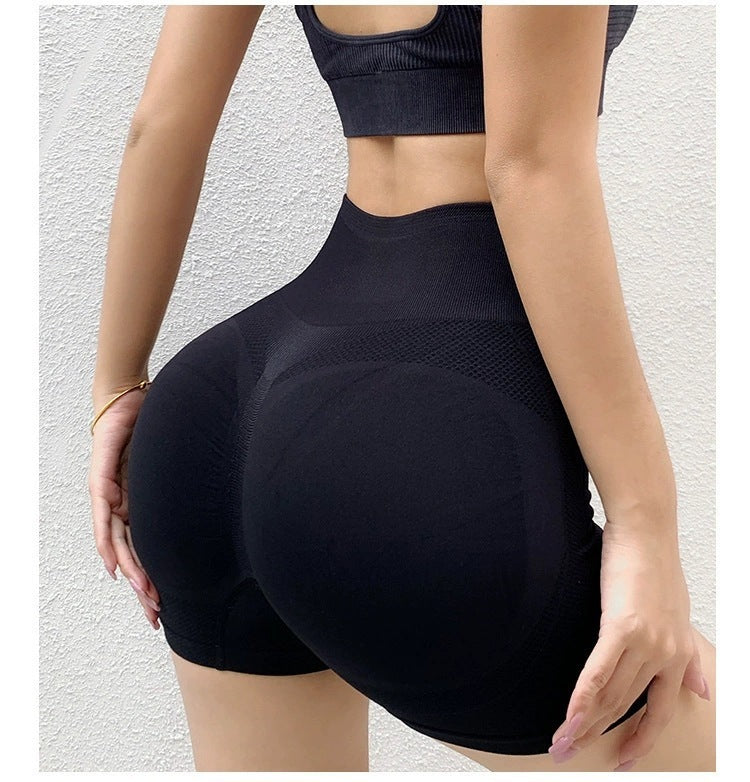 Fitness Yoga Shorts Pants Butt Lifting Seamless Leggings Women Gym.