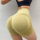 Fitness Yoga Shorts Pants Butt Lifting Seamless Leggings Women Gym.