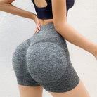 Fitness Yoga Shorts Pants Butt Lifting Seamless Leggings Women Gym.